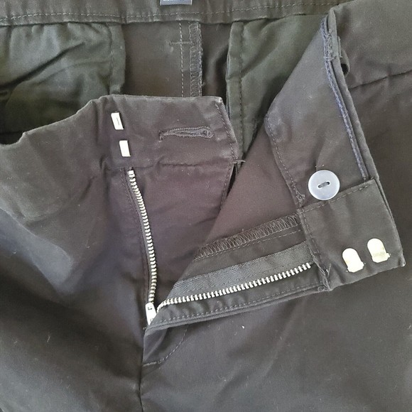 Tommy Hilfiger Womens Shorts 12 Black Hollywood Short Preppy Chino Cotton Causal - Picture 7 of 11